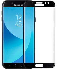 iLike Samsung  J7 2017 J730 5D Tempered glass Black Ekrānu aizsardzība