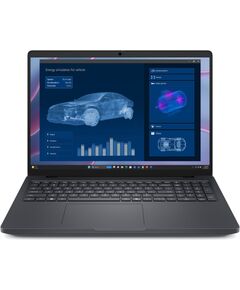 DELL Pro Max 16 MC16255 Copilot+ PC AMD Ryzen AI 5 PRO 340 Laptop 40.6 cm (16") Full HD+ 16 GB LPDDR5x-SDRAM 256 GB SSD Wi-Fi 7 (802.11be) Windows 11 Pro Black English Portatīvie datori