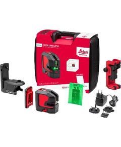 Leica Geosystems Krustveida lāzera nivelieris Leica Lino L2P5G; zaļš Mērinstrumenti, Attāluma un līmeņa mērītāji