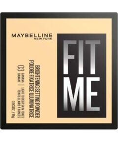 Maybelline Fit Me! Brightening Setting Powder - Rozjasňující pudr 15 g 03 0ml Духи и косметика