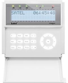 KEYPAD LCD /INTEGRA WHITE/INT-KLCD-W SATEL Klaviatūras