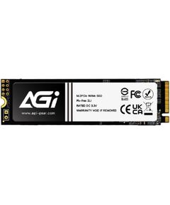 SSD AGI TECHNOLOGY 600xTBW rating MTBF 1600000 h Read speed 3200 MB/s Write speed 1700 MB/s NVMe Yes PCI Express 3.0 M.2 1000 GB AGI1T0GIMAI298-CB SSD Cietie Diski (Solid state drive)