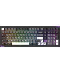 KEYBOARD WRL GEM 02 VIA/BLACK/SIL. 6978414650828 AKKO Klaviatūras