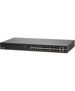 Switch AXIS Rack 1U 24x10Base-T / 100Base-TX / 1000Base-T 2x10/100/1000BASE-T/SFP combo 2xSFP 24xRJ45 PoE ports 24 01192-002 Switch
