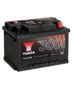Akumulators Yuasa 3000 YBX3075 60Ah 550A