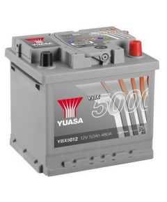 Akumulators Yuasa 5000 YBX5012 52Ah 480A