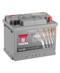 Yuasa 5000 YBX5027 62Ah 620A Startera akumulatoru baterija