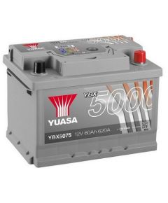 Yuasa 5000 YBX5075 60Ah 620A Startera akumulatoru baterija