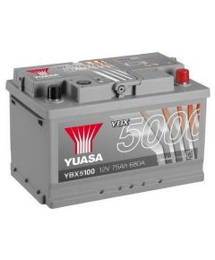 Yuasa 5000 YBX5100 75Ah 680A Startera akumulatoru baterija