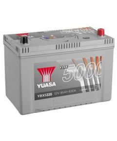 Yuasa 5000 YBX5335 95Ah 830A Startera akumulatoru baterija