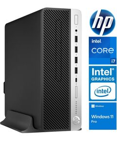 HP 600 G4 SFF i7-8700 32GB 1TB SSD M.2 NVME WIN11Pro Atjaunoti personālie datori