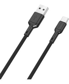 USB cable Dudao L9T USB-A to USB-C 5A 1.0m black Data USB kabeļi