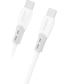 USB cable Dudao L25SC USB-C to USB-C 60W 2.0m white Data USB kabeļi