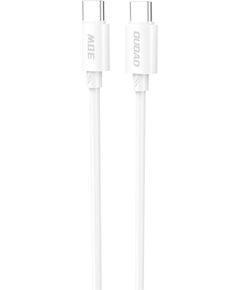 USB cable Dudao L4C USB-C to USB-C 30W 2.0m white Data USB kabeļi