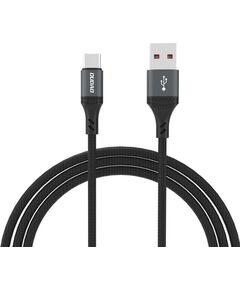 USB cable Dudao L3ST USB-A to USB-C 5A 2.0m black Data USB kabeļi
