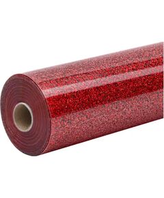 HTVRONT mirdzoša termopārneses plēve, 30,5 cm x 90 cm (sarkana) Laminēšanas plēves