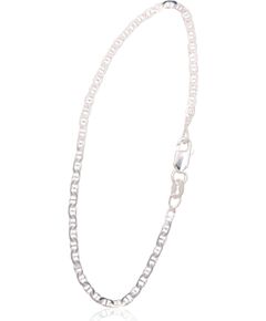 Серебряная цепочка Марина 2 мм, алмазная обработка граней #2400088-bracelet, Серебро 925°, длина: 19 см, 2.1 гр. Aproces-ķēdītes