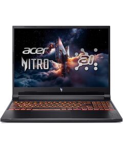 Acer Nitro V 16 AI ANV16-42 16"/Ryzen 7 260/16GB DDR5/1TB PCIE SSD/RTX 5050/W11H (NH.QYWEP.004) Portatīvie datori