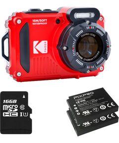 Kodak PixPro WPZ2 Bundle, red Aудио-видео