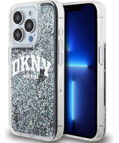 DKNY   DKNY Liquid Glitter Big Logo iPhone 14 Pro Case - Black Чехлы - альтернативные
