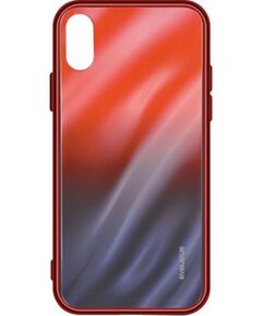 Evelatus Samsung  Galaxy A20e Water Ripple Full Color Electroplating Tempered Glass Gradient Red-Black Чехлы - альтернативные