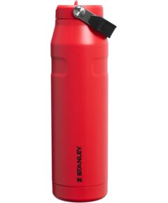 Stanley Termopudele ar salmiņu The IceFlow Bottle Flip Straw 2.0 1,06L  tumši sarkana 2.0 Pudeles