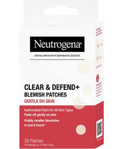Neutrogena Sensitive Clear & Defend+ Blemish Patches- Náplasti na nedokonalosti ( 30 ks ) Духи и косметика