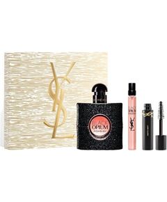 Yves Saint Laurent Black Opium Dárková sada EDP 50 ml, miniaturka EDP 10 ml a řasenka 2 ml 50ml Парфюмерные наборы