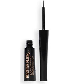 Makeup Revolution Master Flick Dip Liquid Eyeliner - Tekuté oční linky 5 ml Black Smaržas - NESAKĀRTOTS