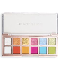 Makeup Revolution The Vibrant Icon Brights Palette - Paletka očních stínů 8,4 g 0.0g Духи и косметика