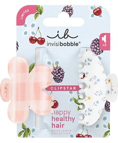 Invisibobble Clipstar Wildflower Petals n Punch M - Skřipec do vlasů 2 ks Духи и косметика