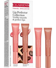 Clarins Lip Perfector Duopack - Sada lesků na rty 12ml Dekoratīvā kosmētika