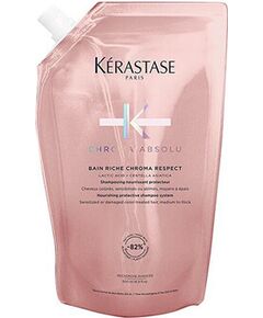 Kerastase Bain Riche Chroma Respect Shampoo Refill - Náplň vyživujícího a ochranného šamponu 500ml Духи и косметика