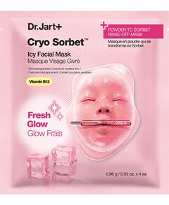 Dr. Jart+ Cryo Sorbet Icy Facial Mask ( 4 ks ) - Pudrová maska Smaržas - NESAKĀRTOTS