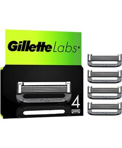 Gillette Labs - Náhradní hlavice 4.0ks Smaržas - NESAKĀRTOTS
