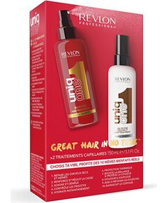 Revlon Pack UniqOne Hair Treatment Set - Dárková sada Духи и косметика