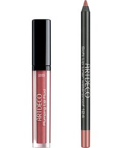 Artdeco Plumping Lip Fluid + Soft Lip Liner Waterproof Set 28 - Sada pro líčení rtů Духи и косметика
