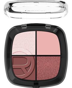 L'oreal Paris Rendez-Vous Couleur Eye & Cheek Quad - Multifunkční paletka na oči i tváře 04 Cold Platinum Kосметические средства