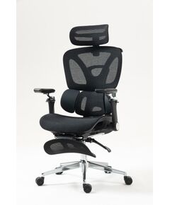 Krzesło biurowe Activejet Ergonomiczny fotel biurowy ACTIVEJET YK848 czarny Новости, мебель, дом
