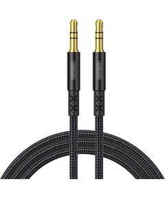 Joyroom   Cable AUX Car Stereo Audio 1m Joyroom SY-10A1 (black) Data USB kabeļi