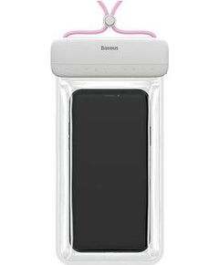 Baseus -  WATERPROOF CASE LET White Pink Чехлы - альтернативные