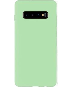 Evelatus Samsung  Galaxy S10+ Nano Silicone Case Soft Touch TPU Mint Чехлы - альтернативные