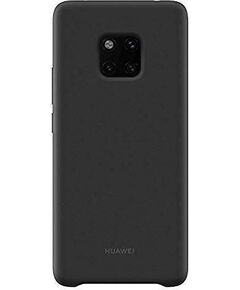 Huawei   Mate 20 Pro Protective Silicone Cover Black Neoriģinālie Maciņi