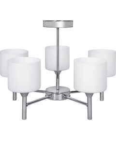 Classic chandelier pendant ceiling lamp Activejet MIRA Chrome 5xE27 for living room Modernās lampas