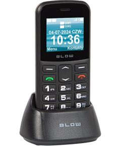 BLOW Black Senior Phone with Stand S18D Мобильные телефоны