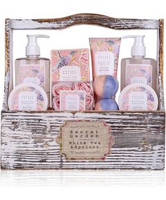 Accentra Secret Garden Gift Set - Dárková sada v dřevěném košíku Духи и косметика