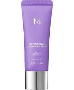 Missha M Perfect Cover Serum B.B. Cream SPF50 - BB krém 20 ml 27 Dekoratīvā kosmētika