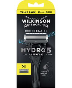 Wilkinson Sword Hydro 5 Ultimate Skin Hydration - Holicí strojek + 5 hlavic Smaržas - NESAKĀRTOTS