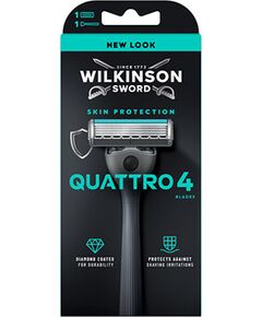 Wilkinson Sword Skin Protection Quattro 4 - razor + 1 head Духи и косметика