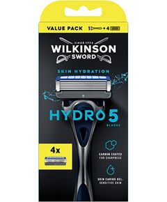 Wilkinson Sword Hydro 5 Skin Hydration - Razor + 4 heads Smaržas - NESAKĀRTOTS